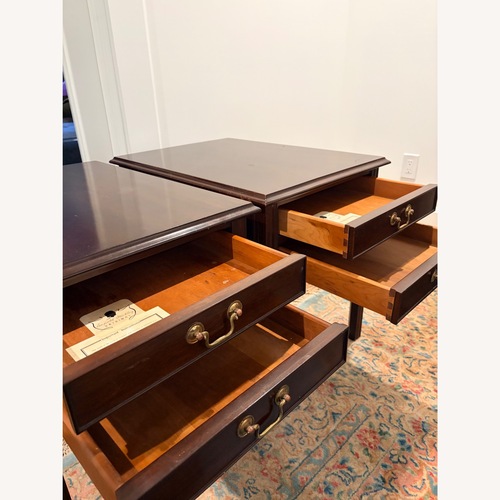 Used Stickley Side Table Pair for sale on AptDeco