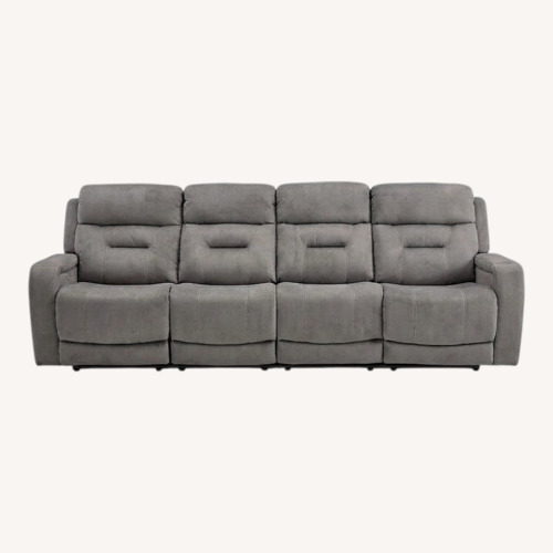 Used Raymour & Flanigan Irving Light Brown 3+ Seater Sofa for sale on AptDeco