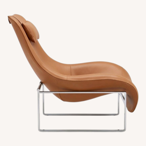 Used B&B Italia Leather Accent Chair for sale on AptDeco