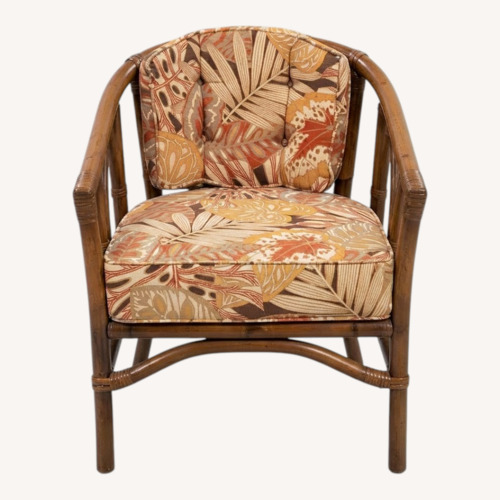Used Vintage/Antique Fabric Accent Chair for sale on AptDeco