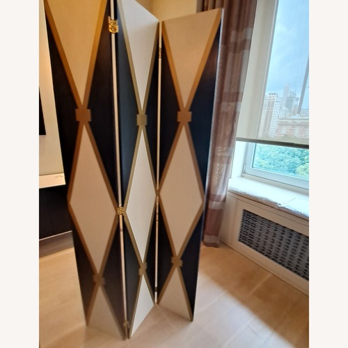 Used Vintage Hollywood Regency 3-Panel Folding Screen for sale on AptDeco