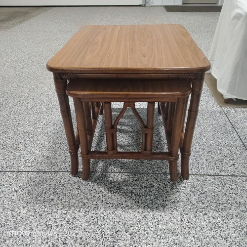 Used Vintage/Antique Natural Wood Side Table for sale on AptDeco