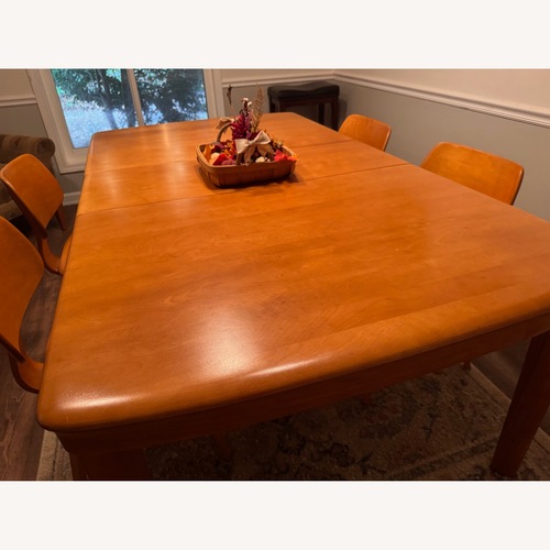 Used Premium Vintage MCM Heywood-Wakefield Dining Set for sale on AptDeco
