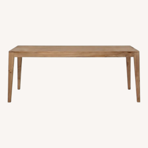 Used Home Depot Farmhouse Style Dining Table for 6 for sale on AptDeco