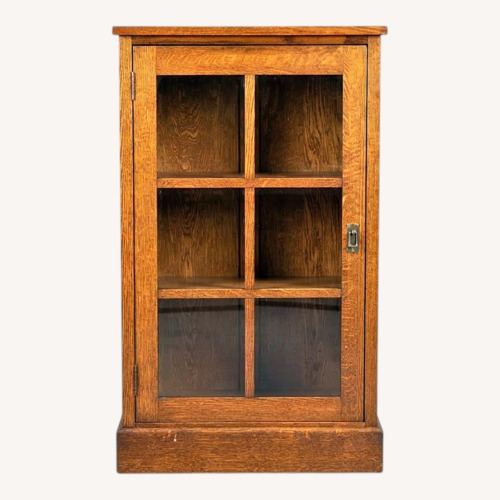Used Vintage/Antique Natural Wood Wall Unit for sale on AptDeco