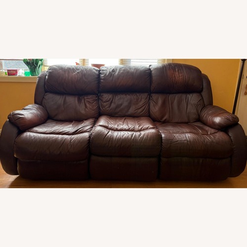Used Ashley Furniture Dark Brown 3+ Seater Sofa for sale on AptDeco