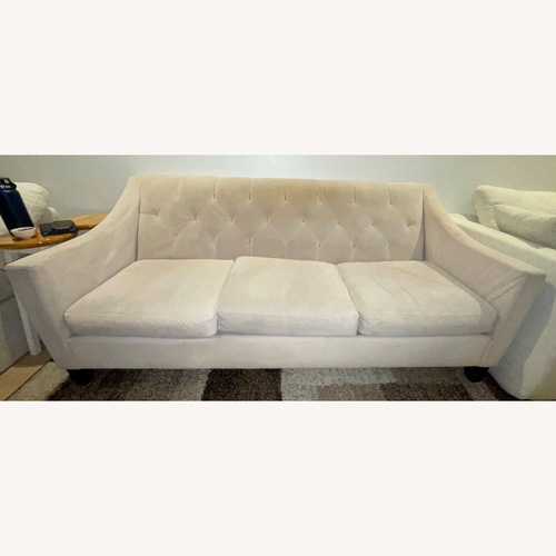 Used Max Home Better by Design (Pearl/Light Gray) Sofa for sale on AptDeco