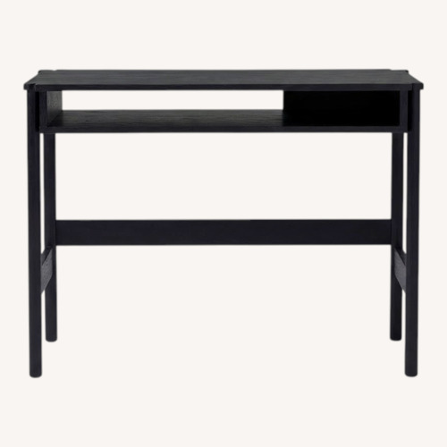 Used West Elm Jordi Mini Desk Black for sale on AptDeco