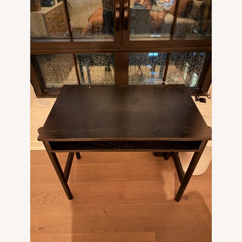 Used West Elm Jordi Mini Desk Black for sale on AptDeco