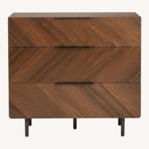 Used Article Nera 3-Drawer Chest Walnut for sale on AptDeco