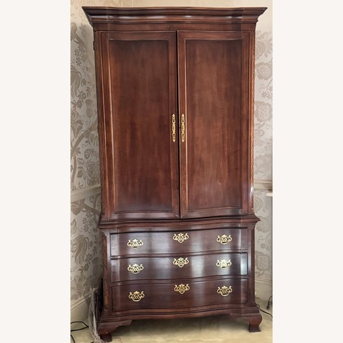 Used Henredon 18th C. Style Chippendale Armoire for sale on AptDeco