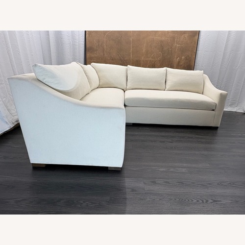 Used Restoration Hardware Belgian Slope Arm L-Sectional for sale on AptDeco