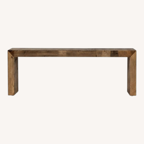 Used West Elm Emmerson Wood Dining Bench for sale on AptDeco