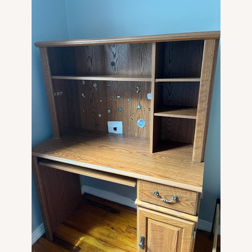 Used Desk with Hutch for sale on AptDeco