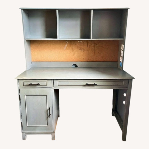 Used Light Gray Desk for sale on AptDeco