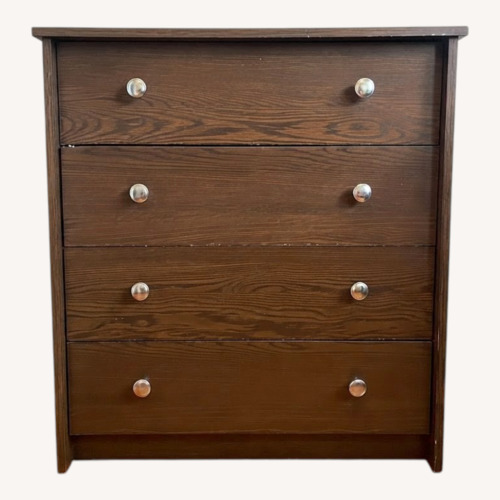 Used Dark Brown Wood Dresser for sale on AptDeco