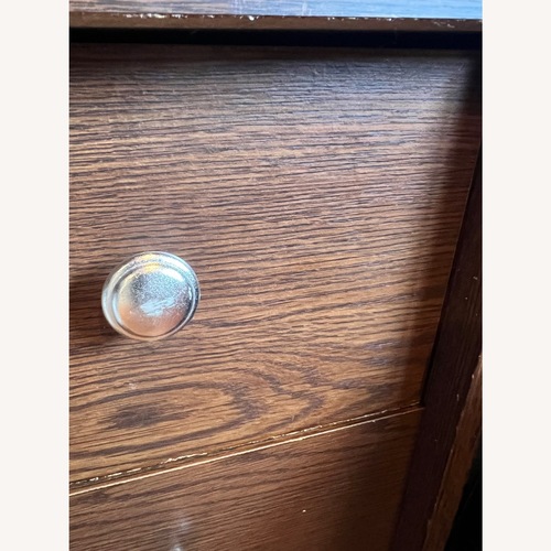 Used Dark Brown Wood Dresser for sale on AptDeco