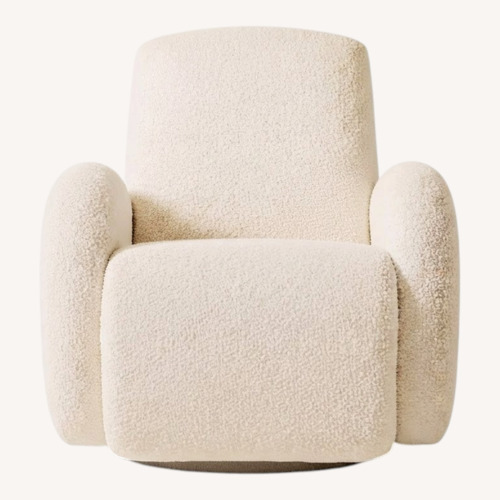 Used Restoration Hardware Raye Power Recliner Boucle Sand for sale on AptDeco