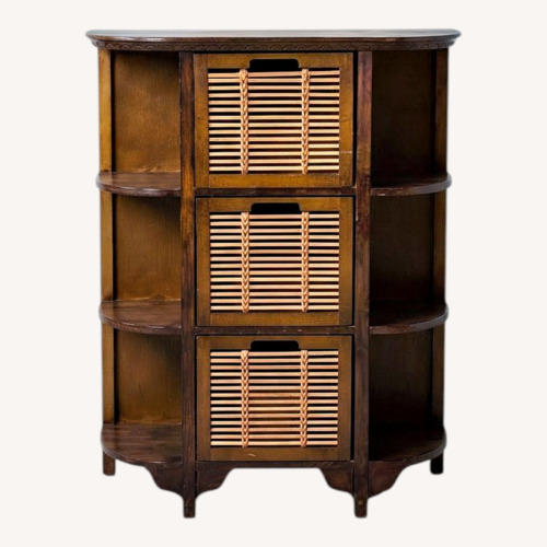 Used Dark Brown Wood Dresser for sale on AptDeco
