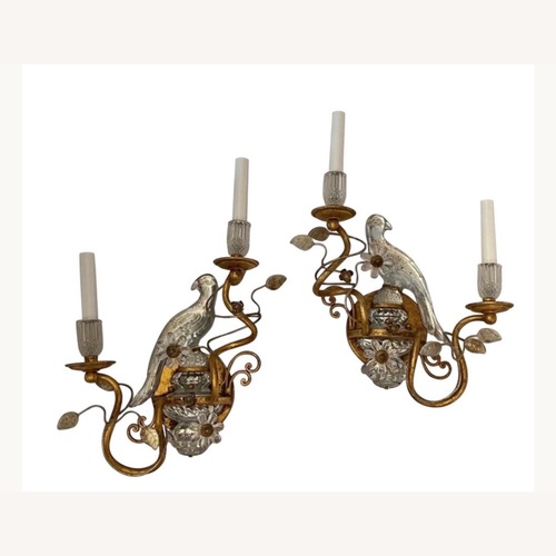 Used Antique Bird Sconces  for sale on AptDeco