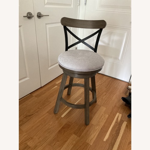 Used Wayfair Burt Wood Swivel Stool  for sale on AptDeco