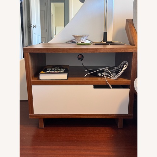 Used Blu Dot Modu-licious Wood Nightstand for sale on AptDeco