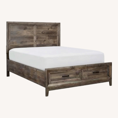 Used Rayburn Queen Bed With Storage  for sale on AptDeco