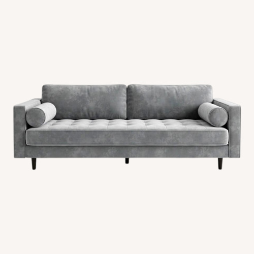 Used Light Gray Fabric 3+ Seater Sofa for sale on AptDeco