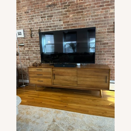 Used West Elm Mid-Century Media Console (80") for sale on AptDeco
