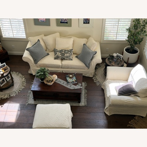Used Vintage/Antique Finds Natural 3+ Seater Sofa for sale on AptDeco