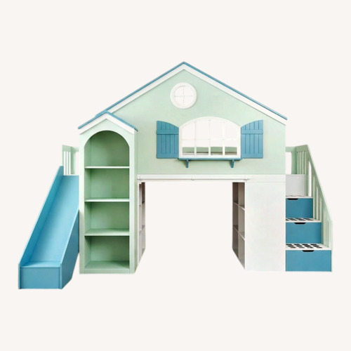 Used Wood Bunk Bed for sale on AptDeco