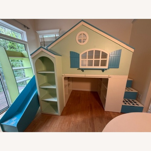 Used Wood Bunk Bed for sale on AptDeco