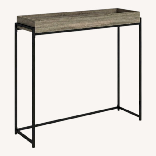Used Wayfair Manufactured Wood/Steel Console Table for sale on AptDeco