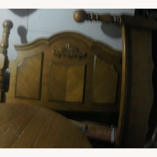 Used Wood Head and Footboard  for sale on AptDeco
