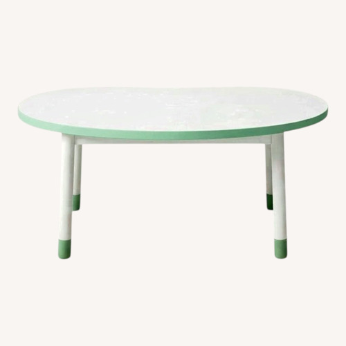 Used White Wood Play Table for sale on AptDeco