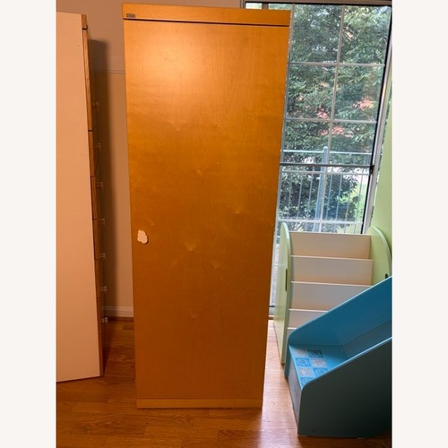 Used Children's Wooden Wardrobe for sale on AptDeco