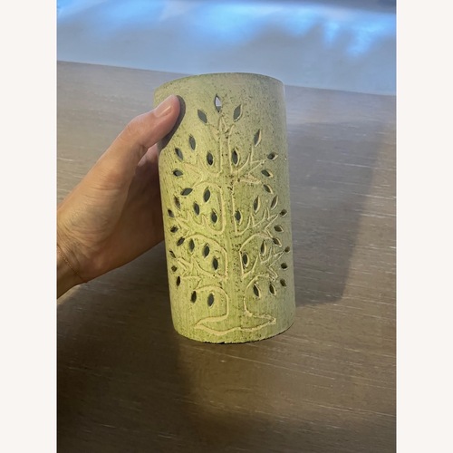 Used Green Candle Holder for sale on AptDeco