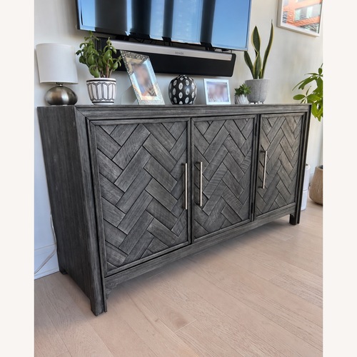 Used Solid Wood Cabinet/Media Console for sale on AptDeco