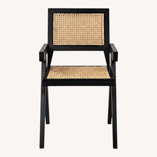 Used France and Son Jude Natural Wood Dining Chairs for sale on AptDeco