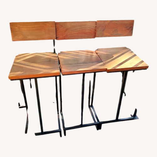 Used Handmade Chilean Bar Stools for sale on AptDeco