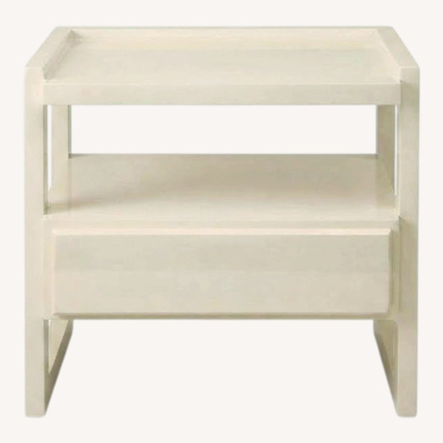 Used The Lacquer Company White Lacquer Nightstands  for sale on AptDeco