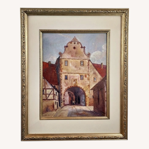 Used Johann Friedrich Framed and Matted Print for sale on AptDeco