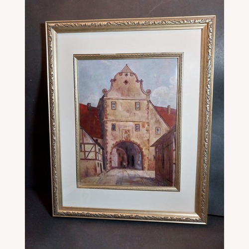 Used Johann Friedrich Framed and Matted Print for sale on AptDeco