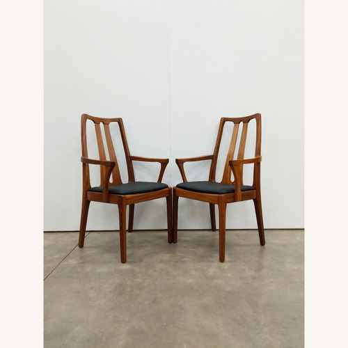 Used 2 Vintage Teak Nathan Mid Century Modern Armchairs for sale on AptDeco