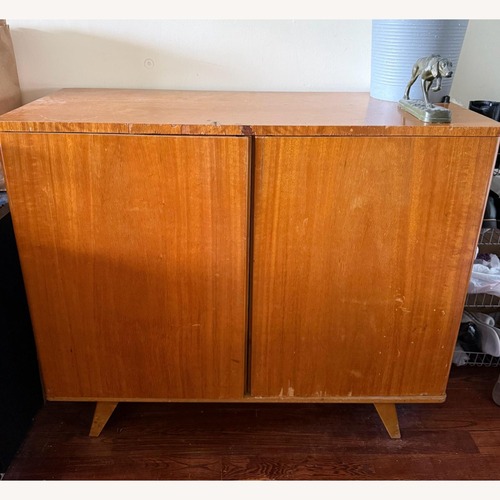 Used Vintage/Antique Light Brown Wood Dresser for sale on AptDeco