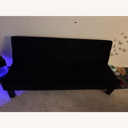 Used Black Futon  for sale on AptDeco