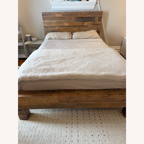 Used West Elm Wood Full Bed for sale on AptDeco