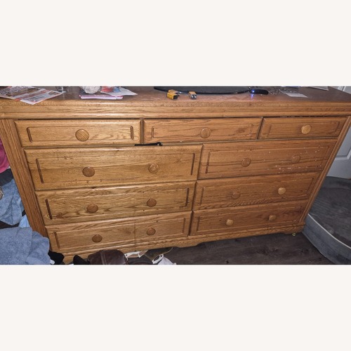 Used Solid Oak Dresser for sale on AptDeco