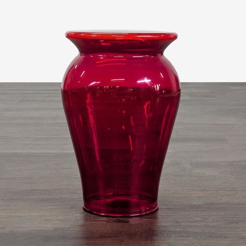 Used Kartell Red Plastic Stool for sale on AptDeco