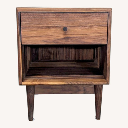 Used Room & Board Grove Walnut Nightstand for sale on AptDeco